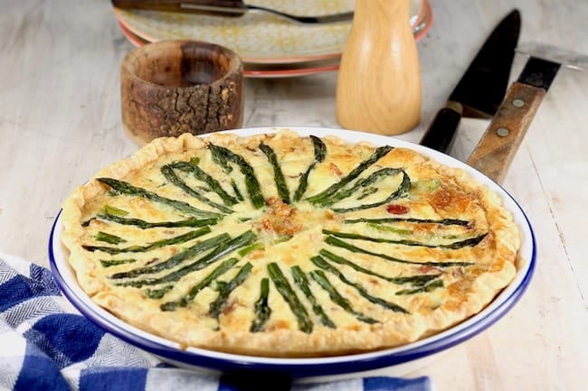Asparagus Quiche