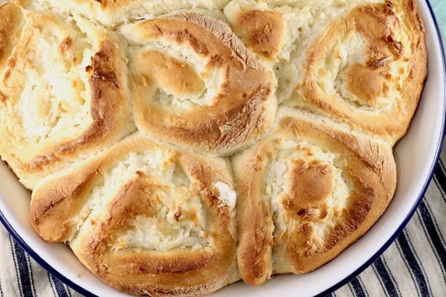 Coconut Cream Pie Sweet Rolls Recipe with Red Star Yeast Platinum