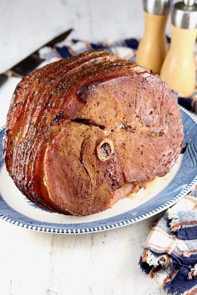 Balsamic Glazed Spiral Ham