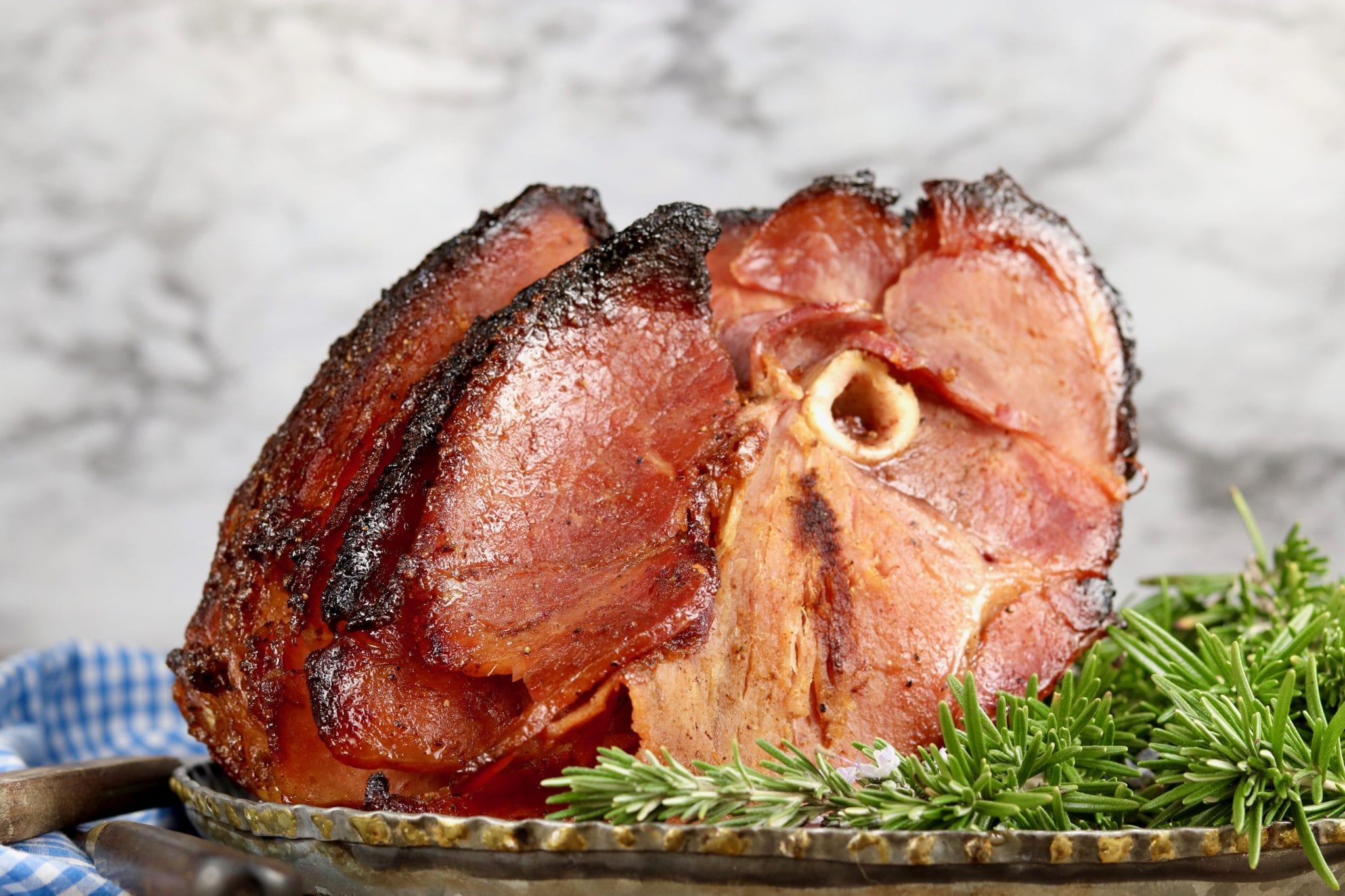 Brown Sugar Glazed Ham
