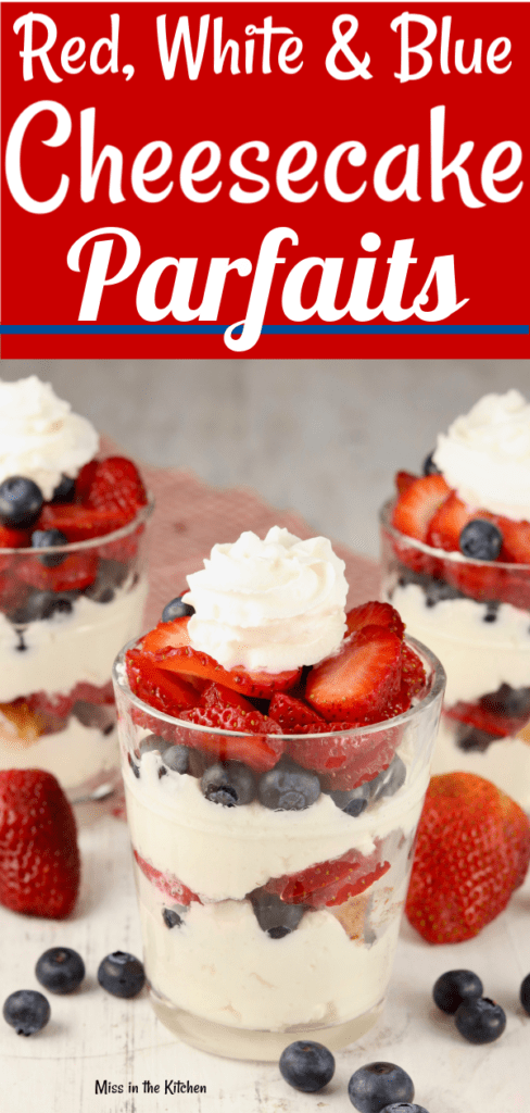 Cheesecake Parfaits dessert