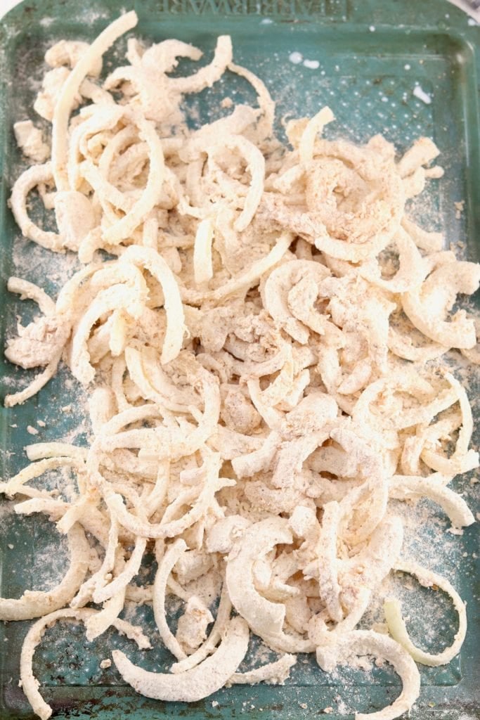 Battered Onion Strings