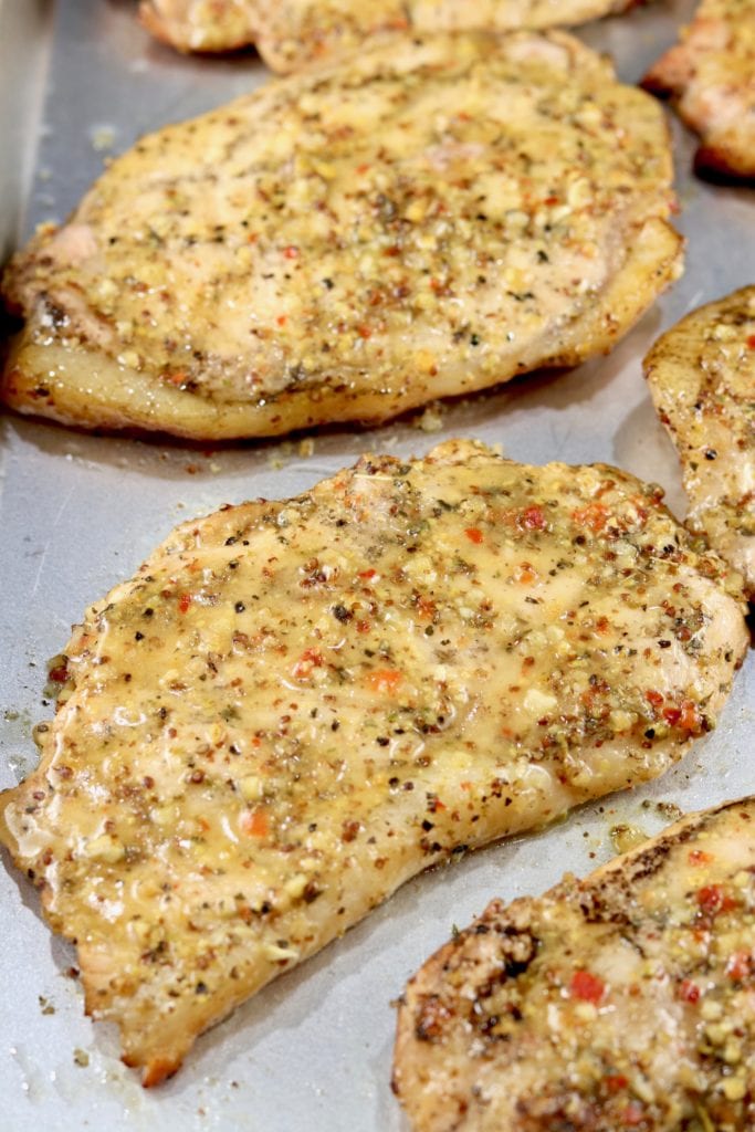 Pan of Italian Pork Chops