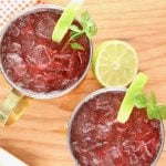 Strawberry Moscow Mule