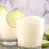 Frozen Daiquiri with fresh lime