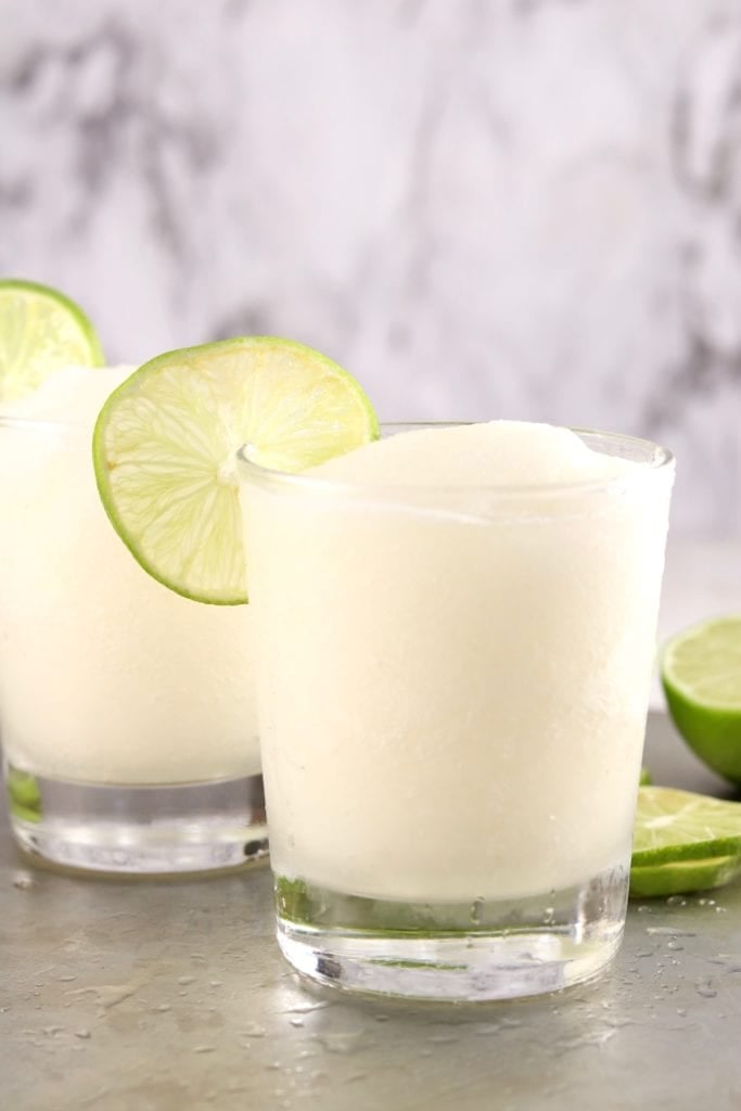 Frozen Daiquiri with fresh lime
