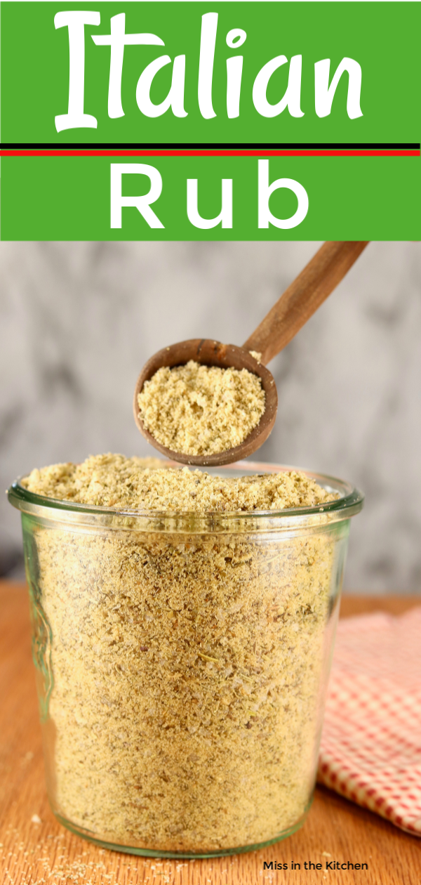 Brown Sugar & Garlic Rub with Italian Seasoning