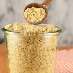 Italian Rub in a jar with wooden spoon