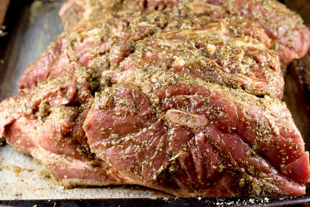 Italian Rubbed Pork Butt