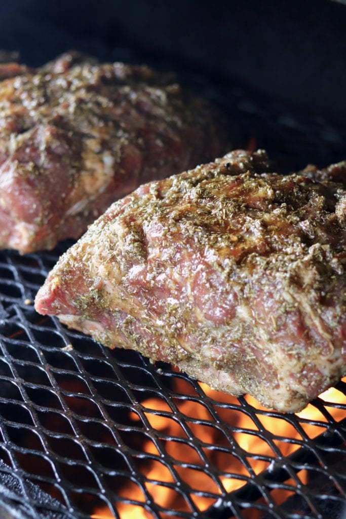 Pork Butt on the Grill 