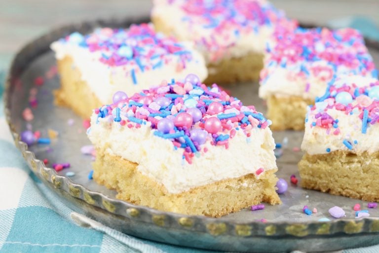 Sugar cookie bars