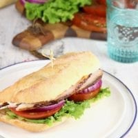 Smoked Turkey Sub Sandwich