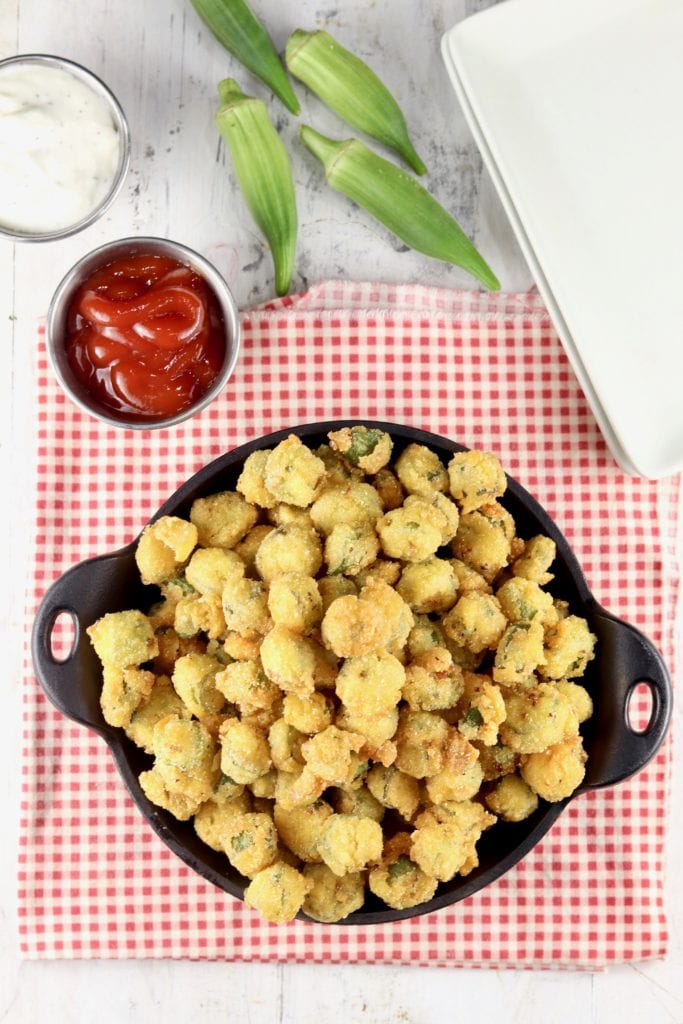 Southern fried okra