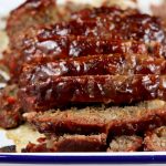 Sliced BBQ Meatloaf
