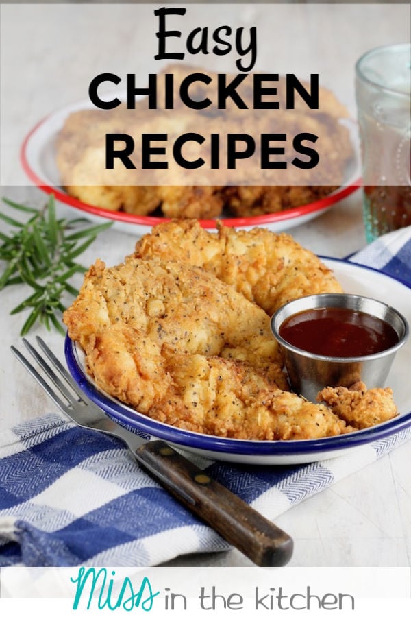 Easy Chicken Recipes eCookbook Cover
