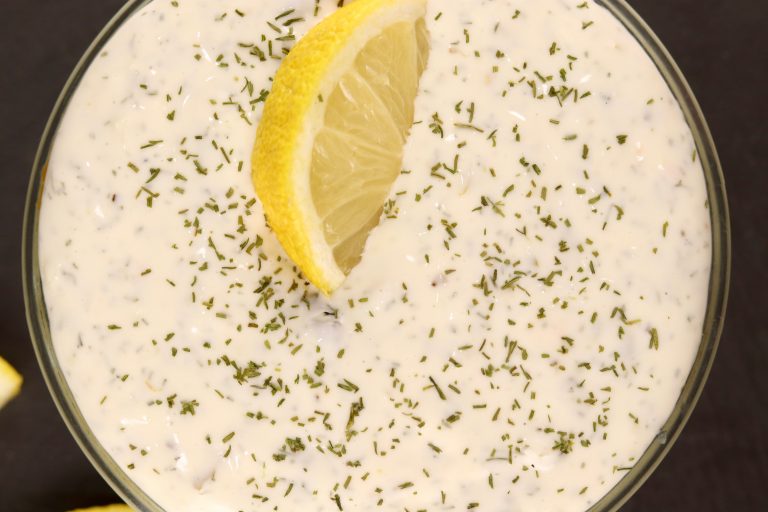 Tartar Sauce with lemon and dill