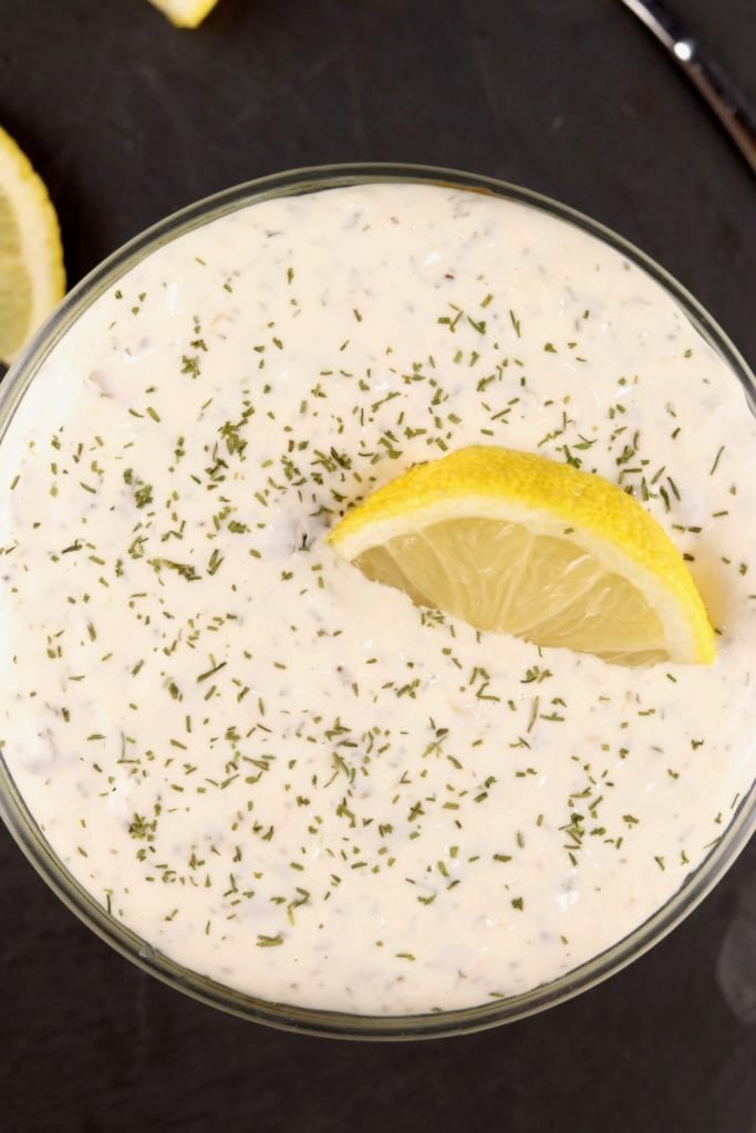 Tartar Sauce with dill and lemon
