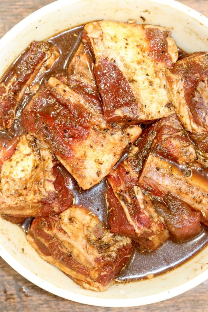 Marinated Beef Ribs