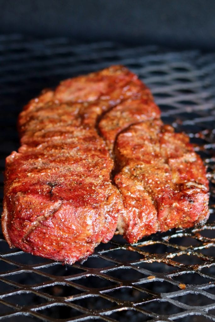 Grilling chuck roast for sandwiches