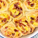 Ham breakfast rolls