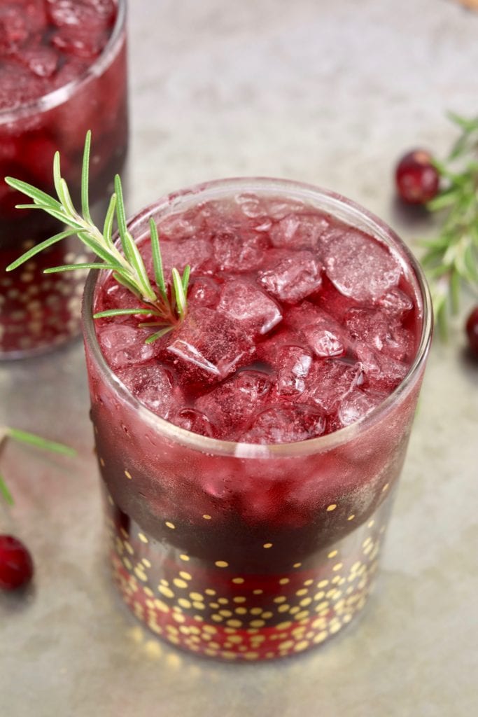 Holiday Christmas sangria