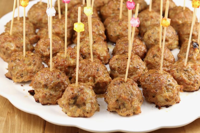Smoked Cocktail Meatballs