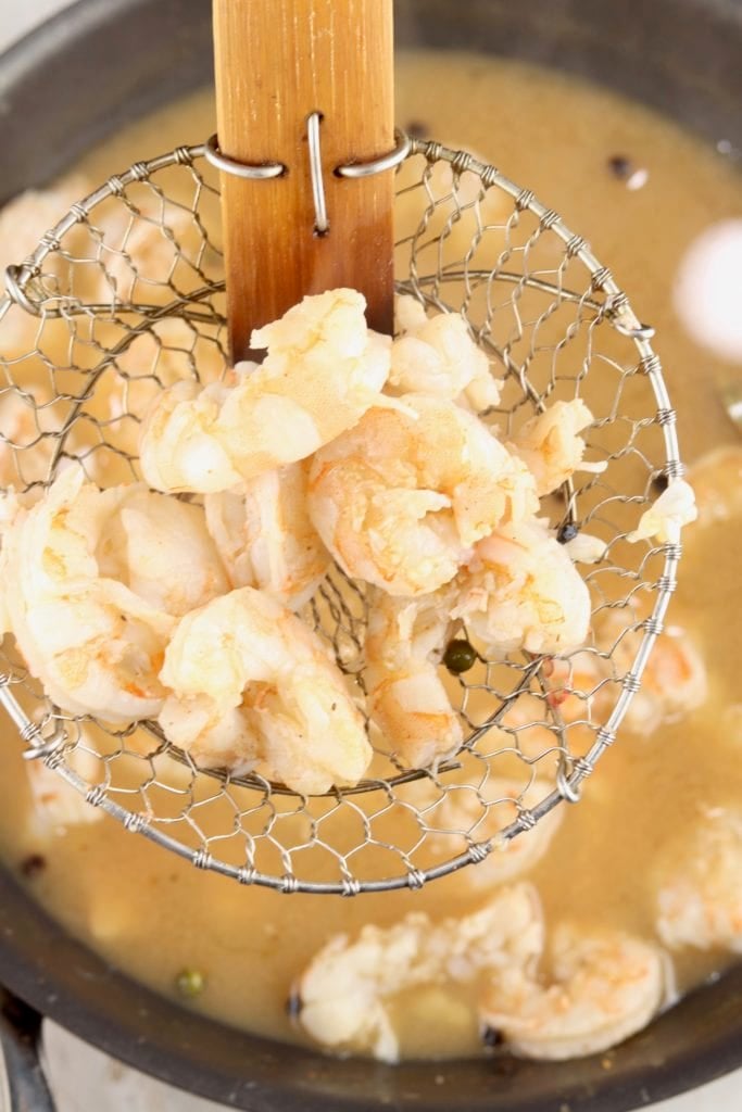 Cooked shrimp 