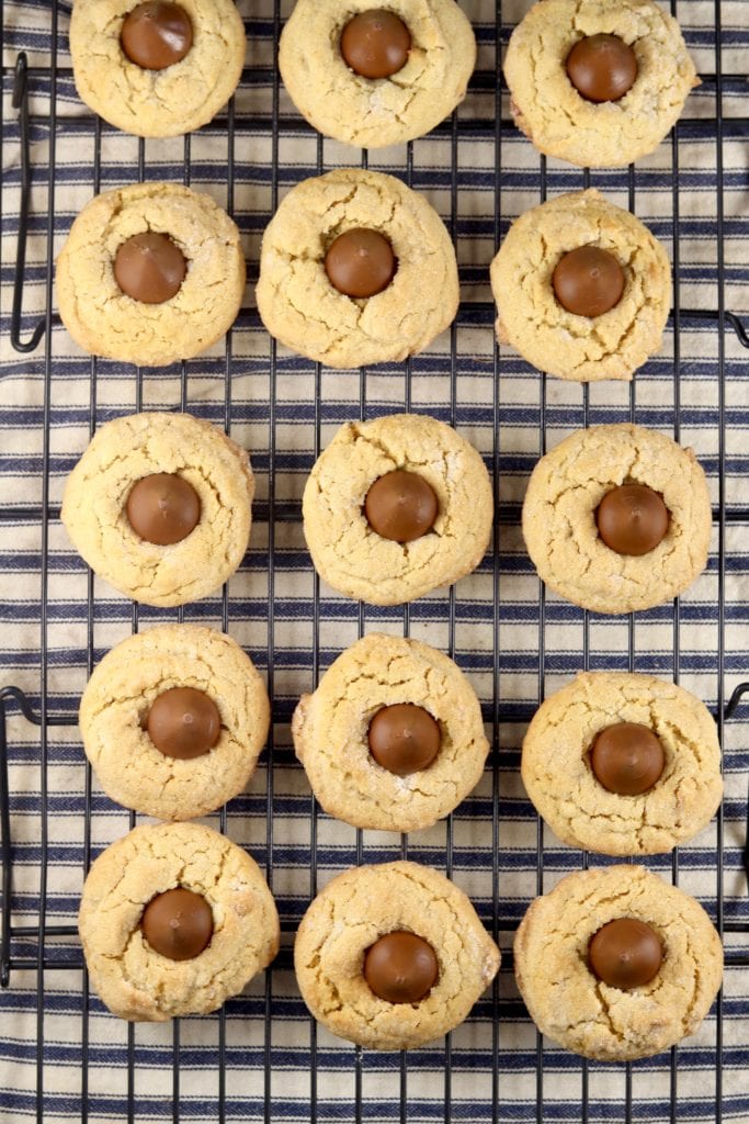 Peanut Butter Blossom cookies