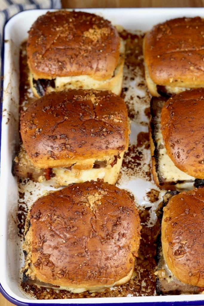 Toasted brisket sandwiches