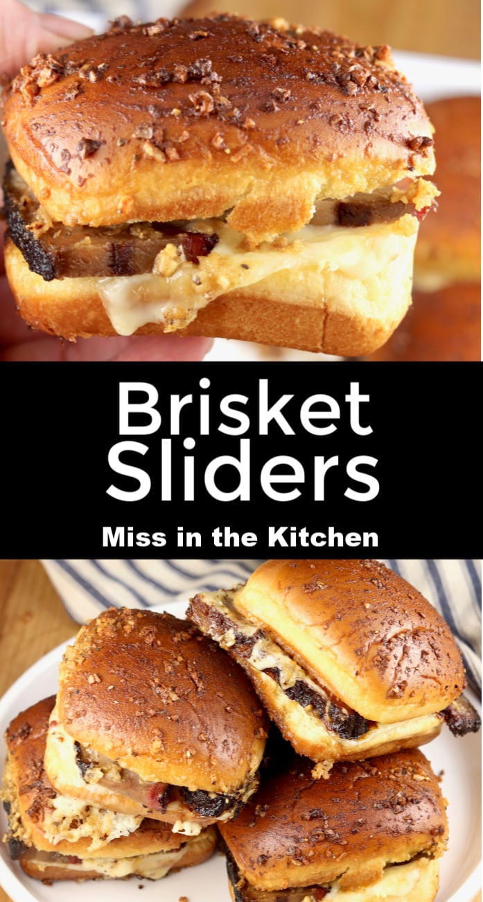 Brisket Sliders collage