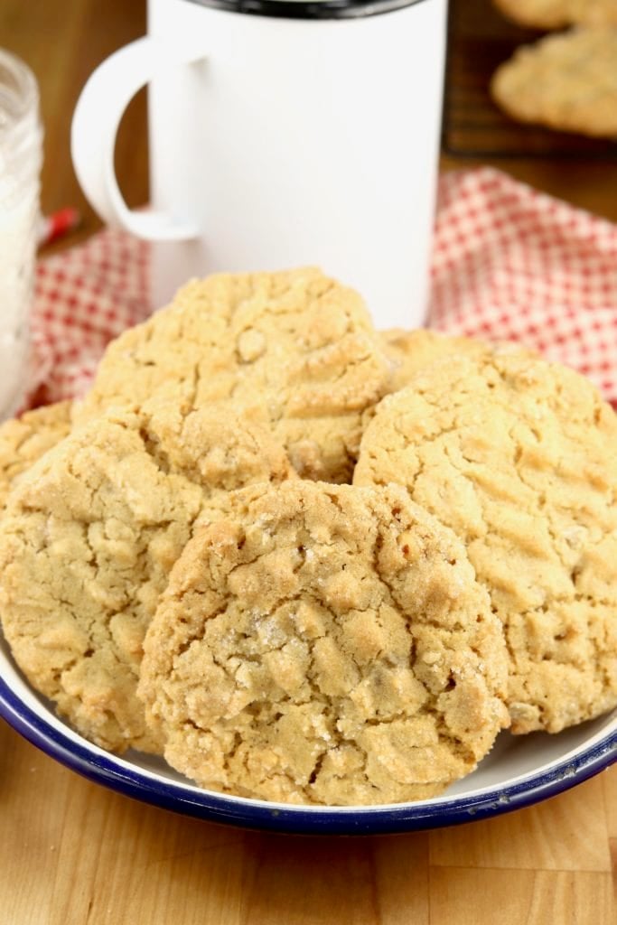 Peanut Butter Oatmeal Cookies