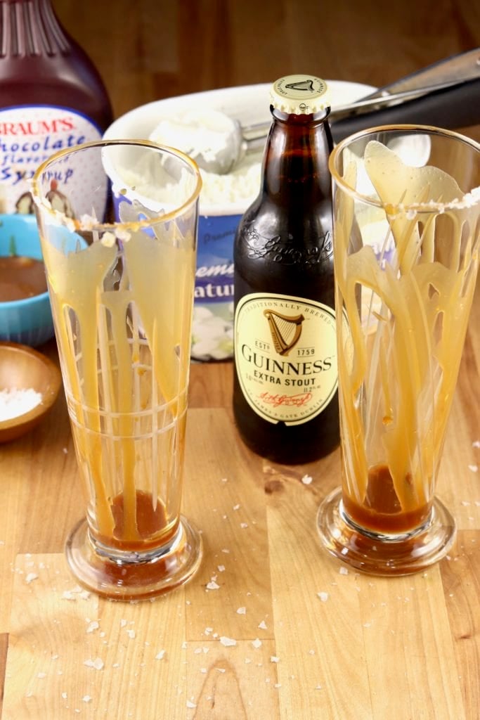 Drizzle of Caramel for floats