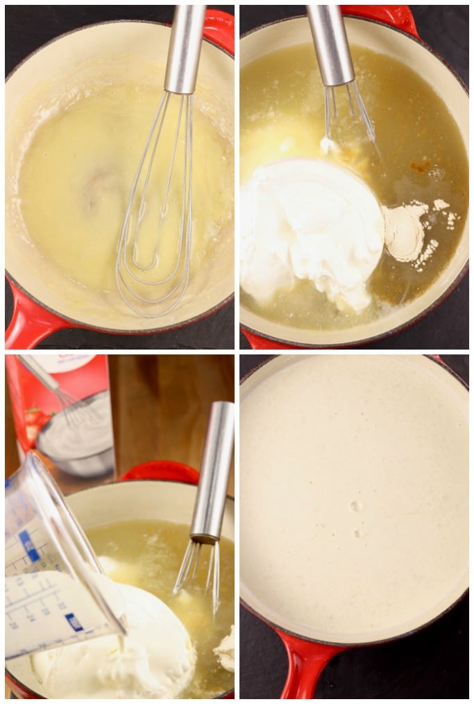 how to make sour cream sauce for burritos