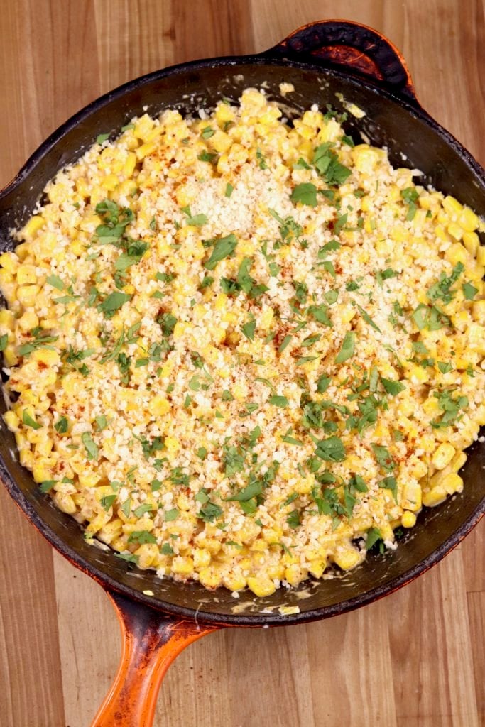 Skillet Street Corn