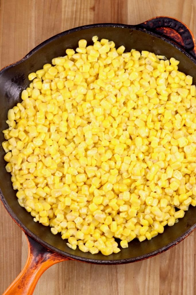 Skillet corn.