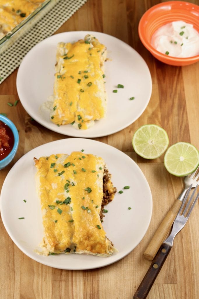 ground beef burritos