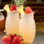 Strawberry Pineapple Wine Punch