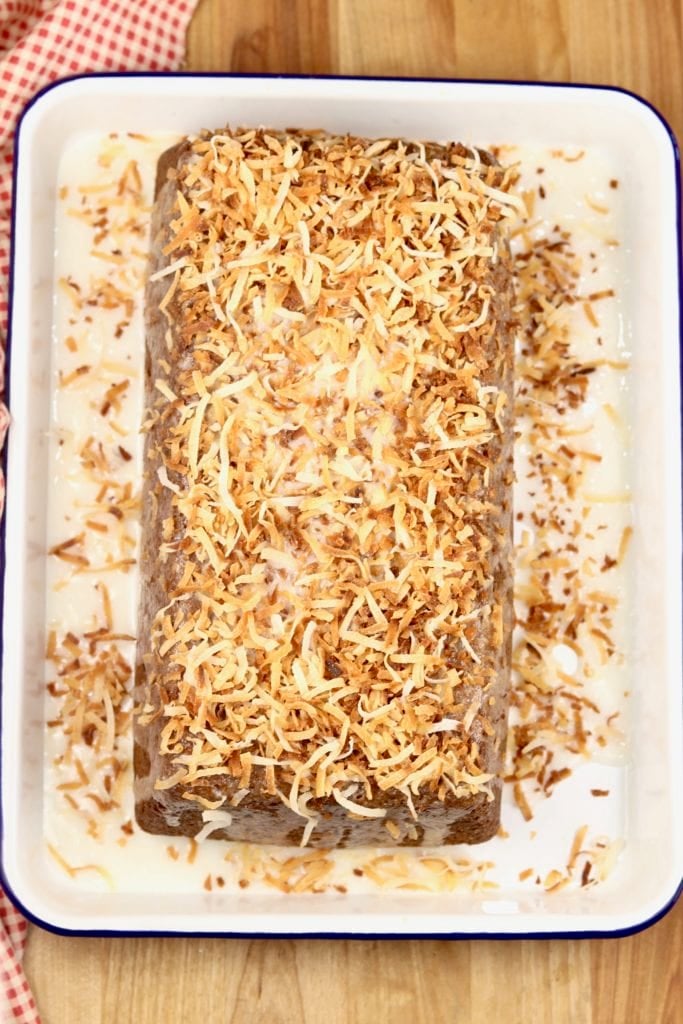 Toasted Coconut Cake