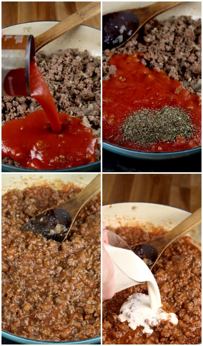 Meat sauce for pasta