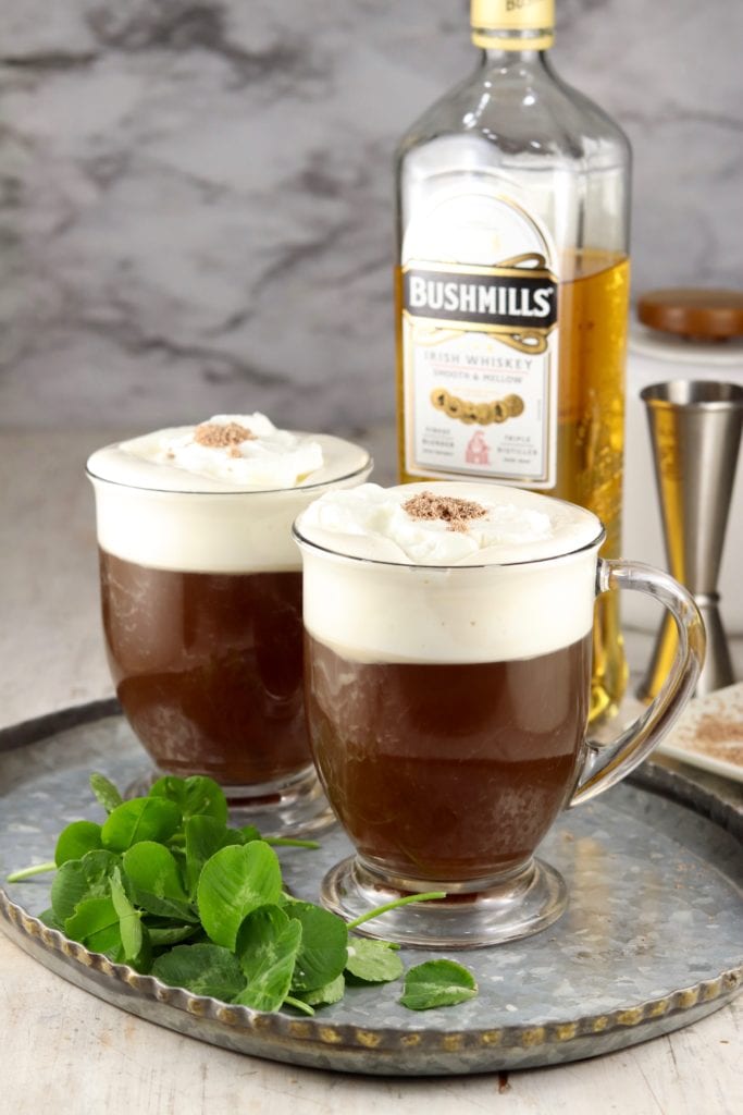 Cocktail with Irish whiskey