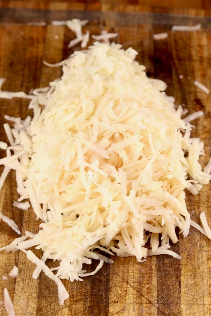 Shredded potatoes