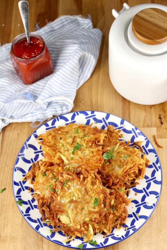 Crispy fried Hash Browns