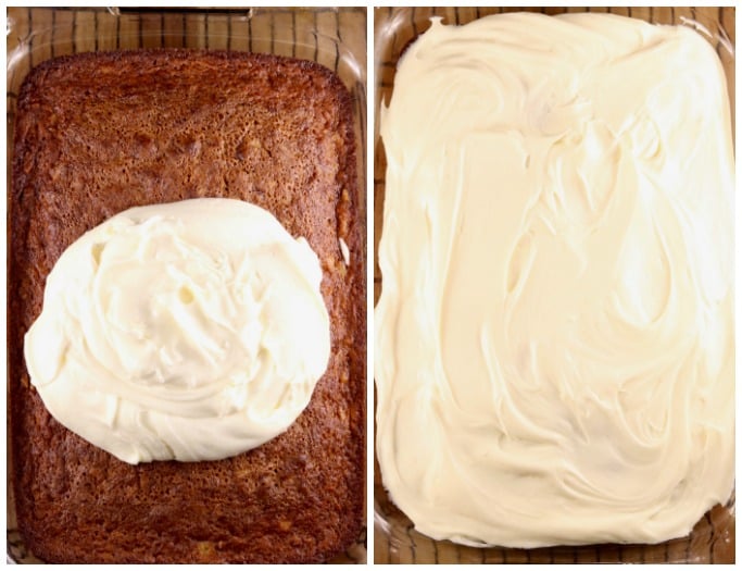 Icing Carrot Cake