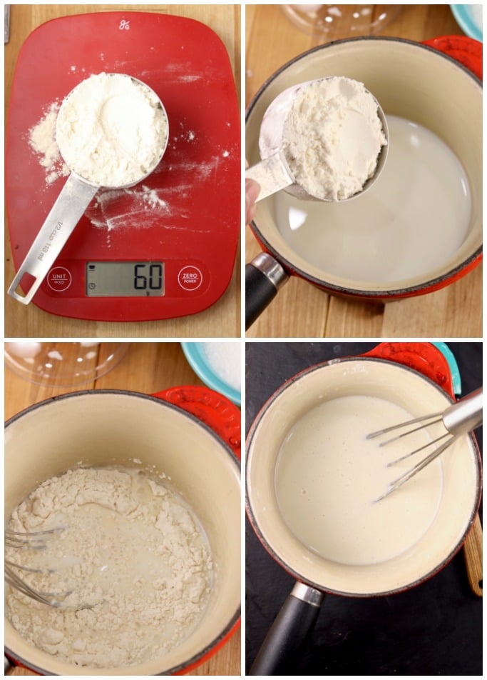 Making a Tangzhong for Milk Bread