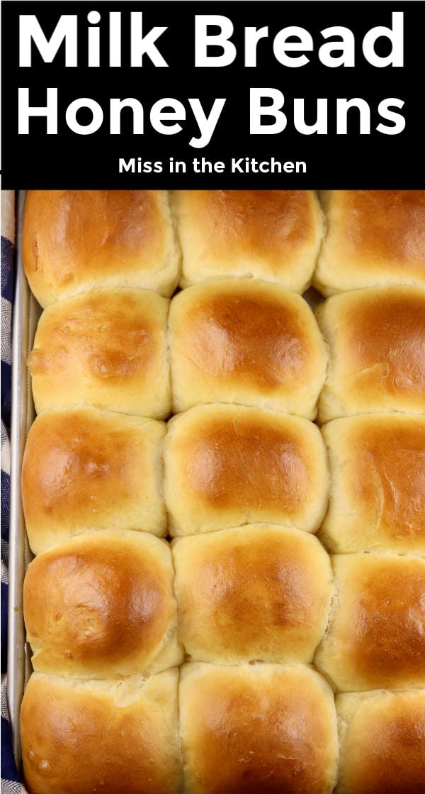 Milk Bread Honey Buns