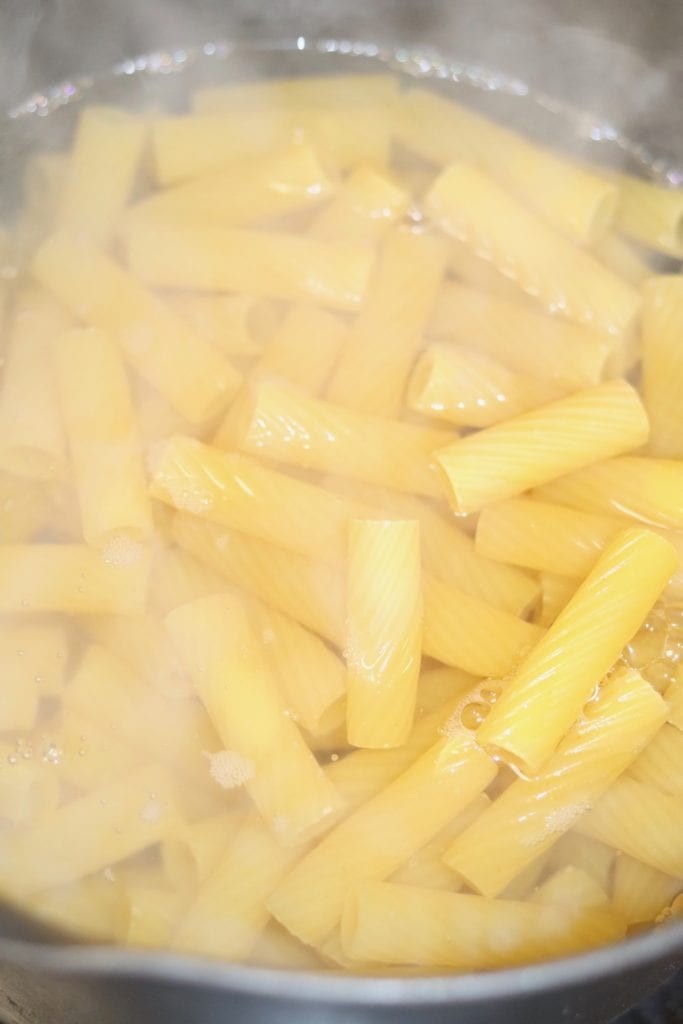 boiling pasta