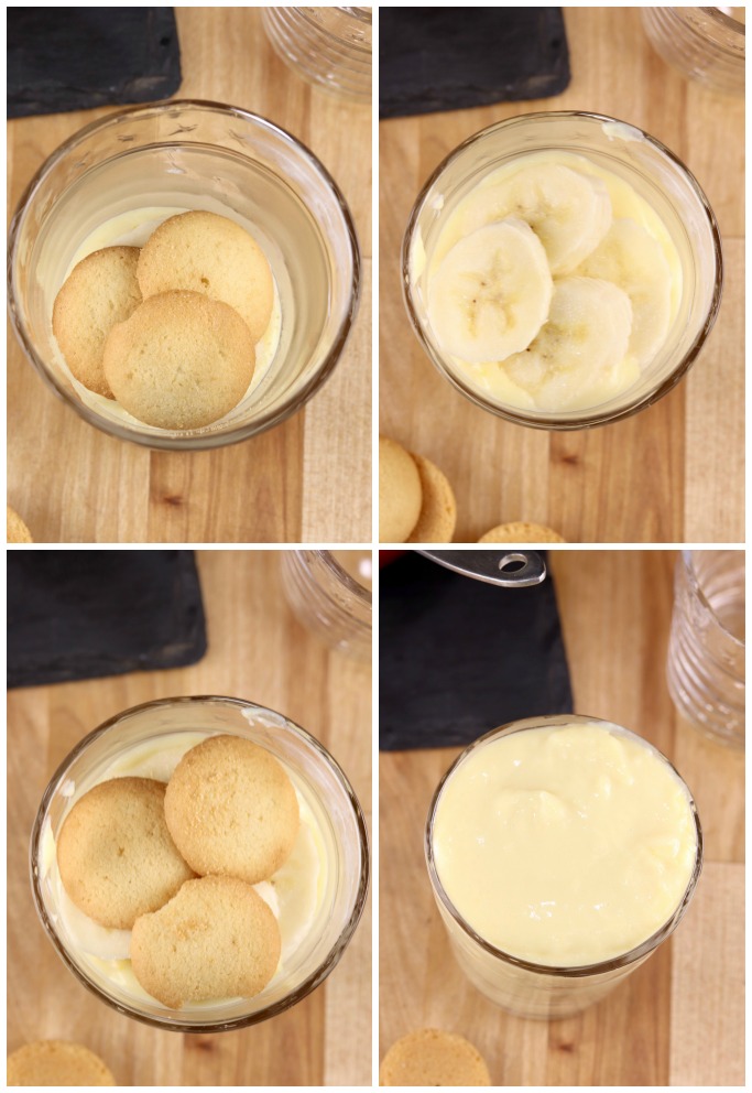 banana pudding parfaits