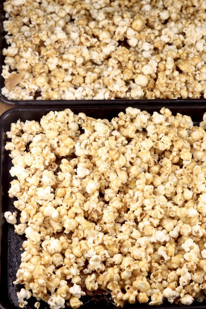 Baking Caramel Popcorn