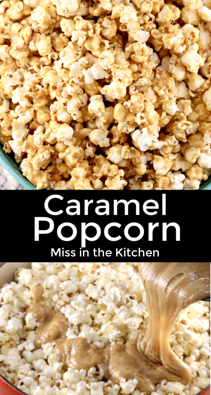 Easy Caramel Popcorn