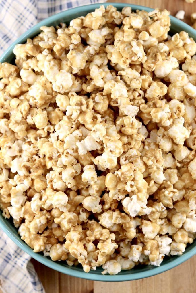 Homemade Caramel Popcorn